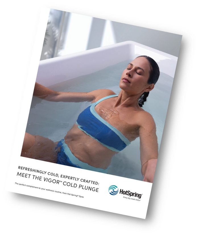 Hot Spring Spas Cold Plunge Vigor Brochure